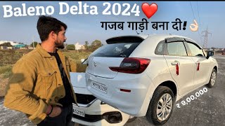 Baleno Delta 2024 Ownership Review ❤️ 2024 baleno delta 👌🏻 Most VFM Car  ₹9 Lakh ✅ [upl. by Lowry323]