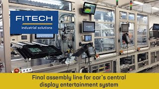 FITECH Automation  final assembly line for automotive industry [upl. by Ahsinra37]