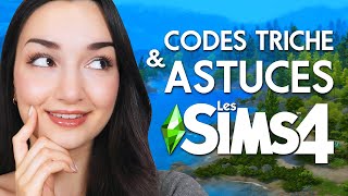 Les CODES TRICHE et RACCOURCIS CLAVIER indispensables   Tuto sims 4 [upl. by Coffee889]