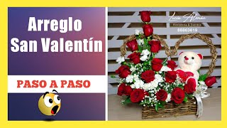 ARREGLO para SAN VALENTÍN ❤ 👉 14 Febrero [upl. by Decamp321]