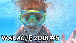 WAKACJE 2018 VLOG 5 SKOKI DO BASENU I HOTEL TOUR  GRECJA [upl. by Noit]