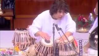 Ustad Zakir Hussain  Tintal Tabla Solo  Calcutta [upl. by Iarised]