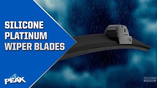 SILICONE PLATINUM Windshield Wipers  PEAK Auto [upl. by Sayce]