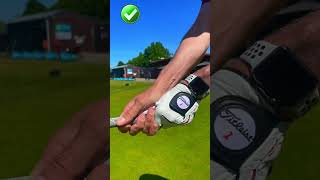 Controleer je grip golfschoolgeldrop golf golfswing golfer golftips golfing [upl. by Abbi]