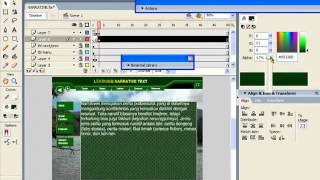 Tutorial Macromedia flash 8 4 [upl. by Ahselat]