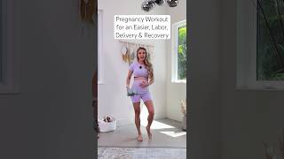 Easier Labor Delivery amp Recovery Workout pregnancyworkouts [upl. by Kenji423]