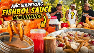 Ang Sikretong quotMANONG SAUCE ng FISHBOL VENDORquot Secret Reveal [upl. by Eillime]