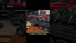 wpl b16 ural hemtt truck bed rc army military outdoors adventure rccar offroad cargo [upl. by Theadora]