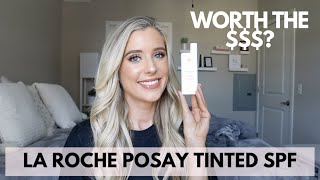 La Roche Posay Anthelios Mineral Tinted Sunscreen For Face SPF 50 Review [upl. by Ahtamat]