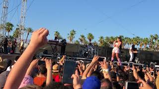 Kali Uchis After the Storm feat Tyler The Creator Live at Coachella 2018 [upl. by Ayama719]