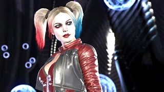 INJUSTICE 2 All HARLEY QUINN Intros Dialogue amp Character Banter 1080p HD [upl. by Mikkel]