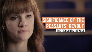 What was the Significance of the Peasants Revolt  3 Minute History [upl. by Palladin158]