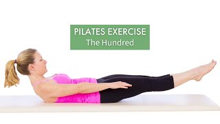 Pilates Exercise The Hundred  Pilates Anytime [upl. by Yelyac]