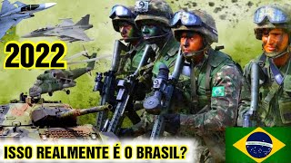 IMPRESSIONANTE O PODER DE FOGO DAS FORÇAS ARMADAS BRASILEIRAS EM 2022  BRAZILS MILITARY POWER [upl. by Kersten]