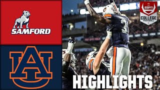 Samford Bulldogs vs Auburn Tigers  Full Game Highlights [upl. by Euqinom]