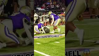 Cartersvilles Kelson Mitchell delivers an EXPLOSIVE QB sack 💢 football highschoolfootball [upl. by Eal432]