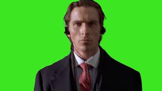 American Psycho  Patrick Bateman Green Screen Test [upl. by Konopka]