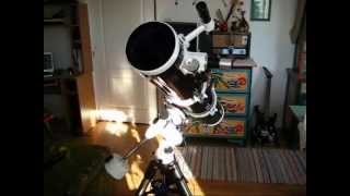 My Sky Watcher Black Diamond 1501200 Reflector Telescope [upl. by Unhsiv]