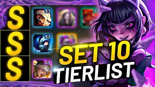 BEST TFT Comps Guide for Set 10 Patch 1323  Teamfight Tactics  Tier List [upl. by Arta]