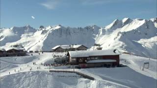 Skigebiet Silvretta Montafon in Gaschurn [upl. by Eerised]