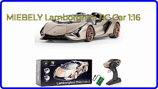 REVIEW 2024 MIEBELY Lamborghini RC Car 116 ESSENTIAL details [upl. by Ecyla]