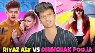 RIYAZ ALI RINGTONE AND DHINCHAK POOJA ROAST  RAJAT PAWAR [upl. by Montfort]