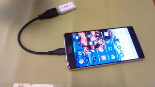 Come collegare cellulare Android a chiavetta USB con OTG [upl. by Lia]