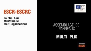 ESCRC  Assemblage panneaux Multiplis [upl. by Upshaw102]