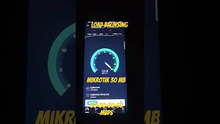 Mikrotik Rb750 Gr3 Load  Balinsing 30303030  Mbps 120 Mb Data Raceve  💻💻📡🔌📱 [upl. by Samled]