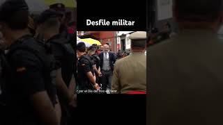 Desfile militar por el Día del Pino en Teror grancanaria [upl. by Llorrac]