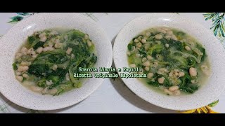 Fagioli e Scarola Ricetta Napoletana [upl. by Ardath]