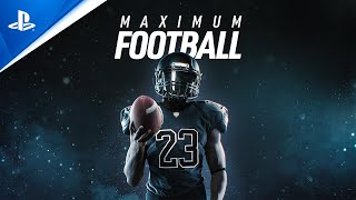 Maximum Football  Announcement Trailer  PS5 amp PS4 Games [upl. by Enitsirhk]