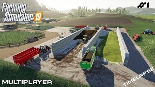 Silage  Felsbrunn  Multiplayer Farming Simulator 19  Episode 1 [upl. by Brill]