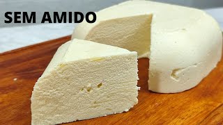 QUEIJO MUSSARELA SEM AMIDO SUPER ECONÔMICO kdeliciacozinha [upl. by Darnall591]