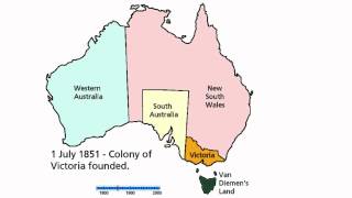 Territorial History of Australia [upl. by Tiffanle]