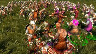 Varangian vs Danish Axemen  Medieval 2 Total War [upl. by Croft]