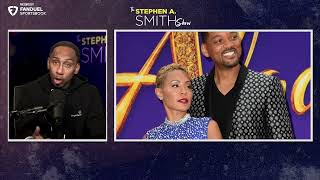 Stephen A Smith BEGS Jada Pinkett Smith to stop what she is doing to Will Smith [upl. by Mari342]