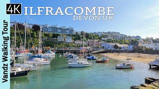 Ilfracombe Devon UK🇬🇧  British Staycation Destination  Walking Tour [upl. by Aliac159]