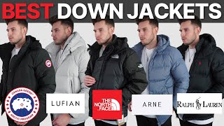 Which Brand Makes The BEST Down Jacket Canada Goose North Face Ralph Lauren amp More [upl. by Syck177]