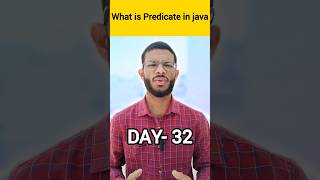 what is Predicate in java java predicate java8 streamapi javahack interview programming [upl. by Kuo]