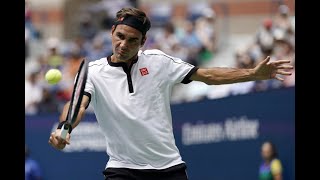 Roger Federer vs David Goffin Extended Highlights  US Open 2019 R4 [upl. by Bruis]