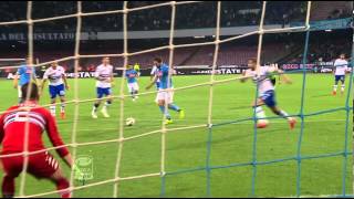 NapoliSampdoria 42 32a giornata di Serie A TIM 20142015 Sintesi 4 min [upl. by Anawal]