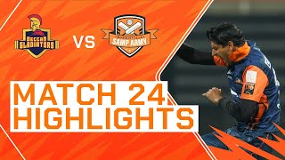 2023 Abu Dhabi T10 Match 24 Highlights Deccan Gladiators vs Morrisville Samp Army  Season 7 [upl. by Eastlake]