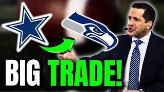 BIG BOMB CAME OUT NOW NOBODY EXPECTED THIS SEATTLE SEAHAWKS TRADE [upl. by Ylrebmik]