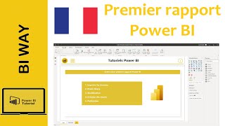 Créer Votre Premier Rapport Power BI [upl. by Ire]