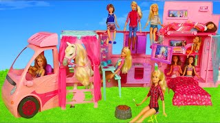 Barbie Dream Camper for Dolls for Kids [upl. by Atirahc]