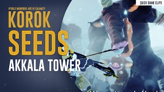 All Akkala Tower Korok Location  Hyrule Warriors Age of Calamity [upl. by Nnylecyoj]