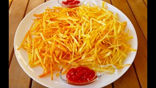 Evde Çıtır Patates Nasıl Yapılır😍 CİPS TARİFİ✔how to make potato chips [upl. by Adnarram]