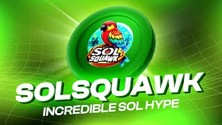 SOLSQUAWK IS THE LATEST MEMECOIN TO BECOME A SOLANA HYPE [upl. by Airual821]