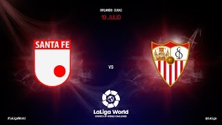 Independiente Santa Fe vs Sevilla FC [upl. by Louisette]